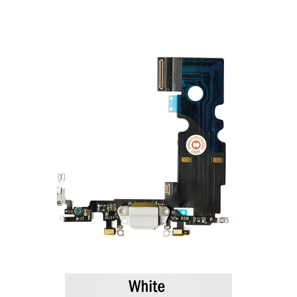 Charging Port Flex Cable for iPhone 8 (Purple)-White Charging Port Flex Cable for iPhone 8 (Purple)-White